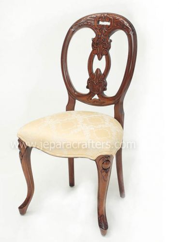 Mahogany Viola Carver Dinner Chairs MH-CH020